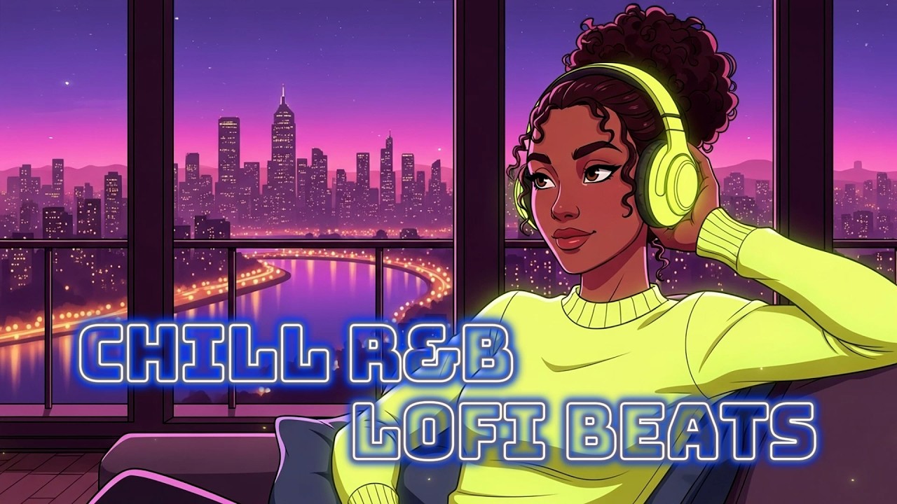 City Lights & Late Night Vibes 🌆🎧 | Soulful R&B Lo-Fi for Relax & Deep Focus