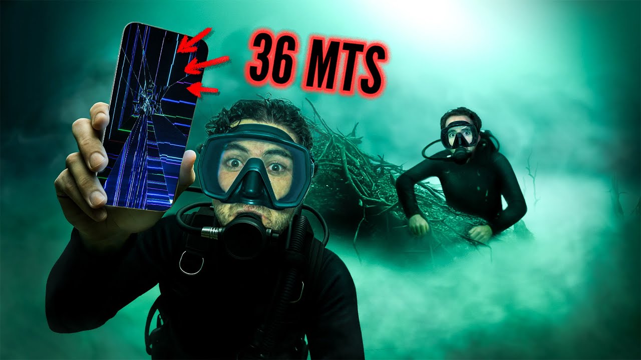 ⚠️ Entramos en la NUBE TÓXICA del CENOTE ANGELITA con un CELULAR 📲 | OPPO RENO 14