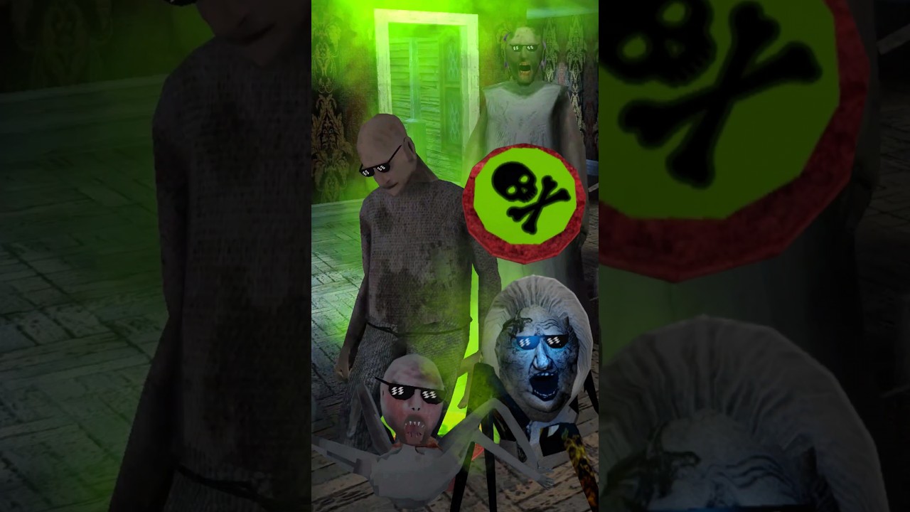 Using Poison Traps against Thunder Angelene spider and all enemies in Granny 3 New Update Enhanced