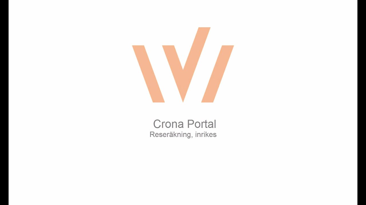 Crona Tid & Resa - Reser&auml;kning inrikes