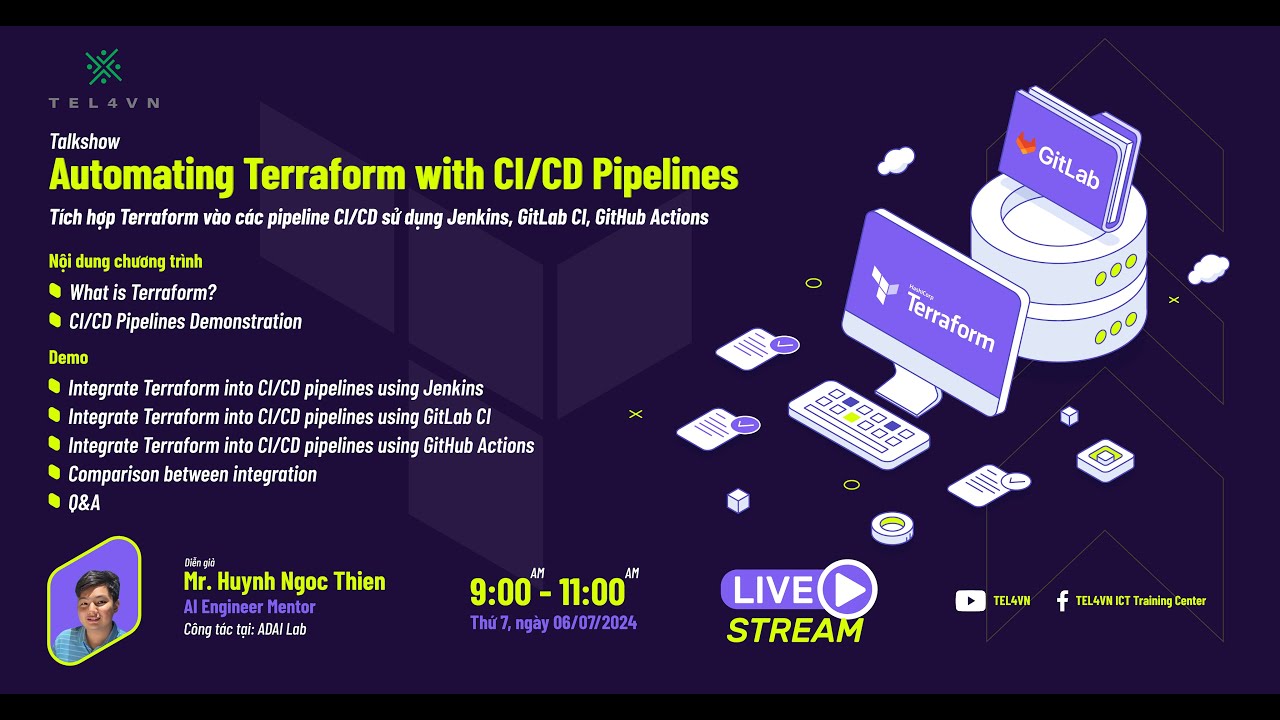 Talkshow: AUTOMATING TERRAFORM WITH CI/CD PIPELINES