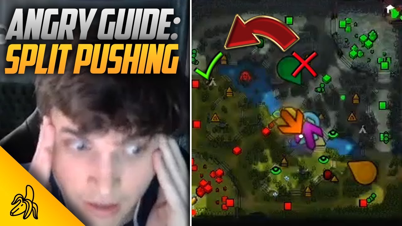 BSJ Angry Guide: Split Pushing - What You Absolutely NEED To Do As a Carry!!