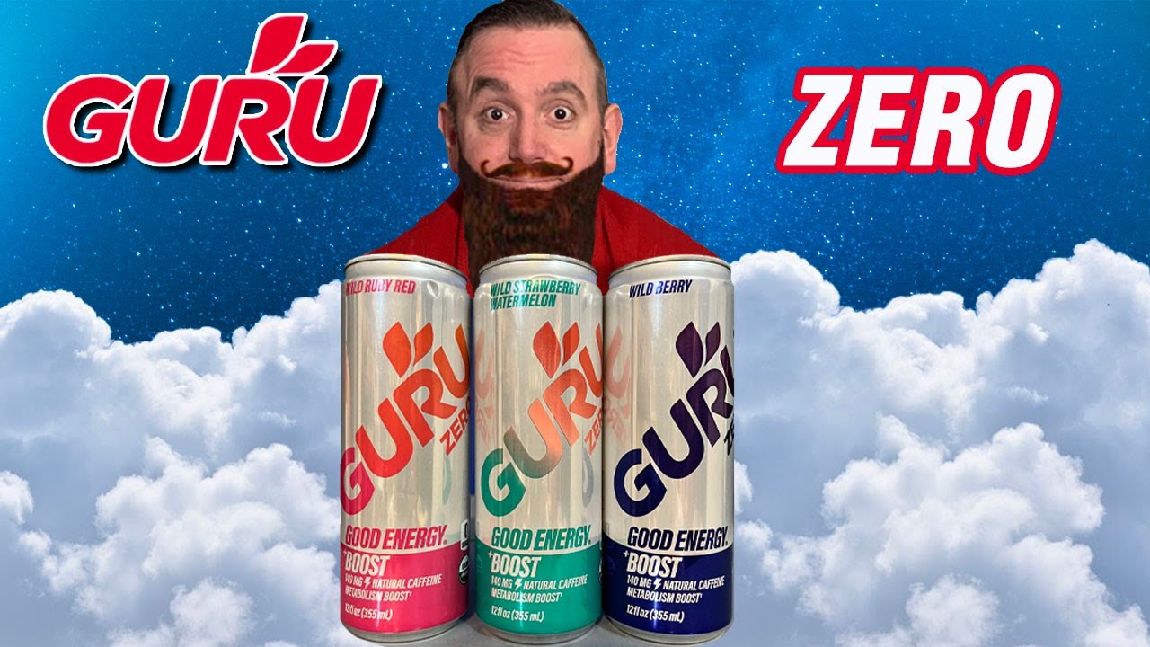 The Healthy Energy Drinks New Lineup! What's Different? | Guru Zero Energy Drink Review