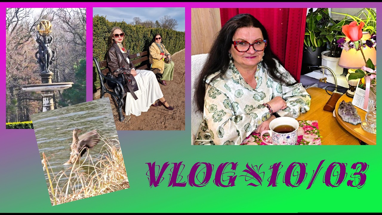 VLOG#10/03/26☕WIOSENNA NIEDZIELA/ŻURAWIE NA GNIAZDACH/ KACZKI ,ŁABĘDZIE/DOBRE WIEŚCI DOT. WIELKANOCY