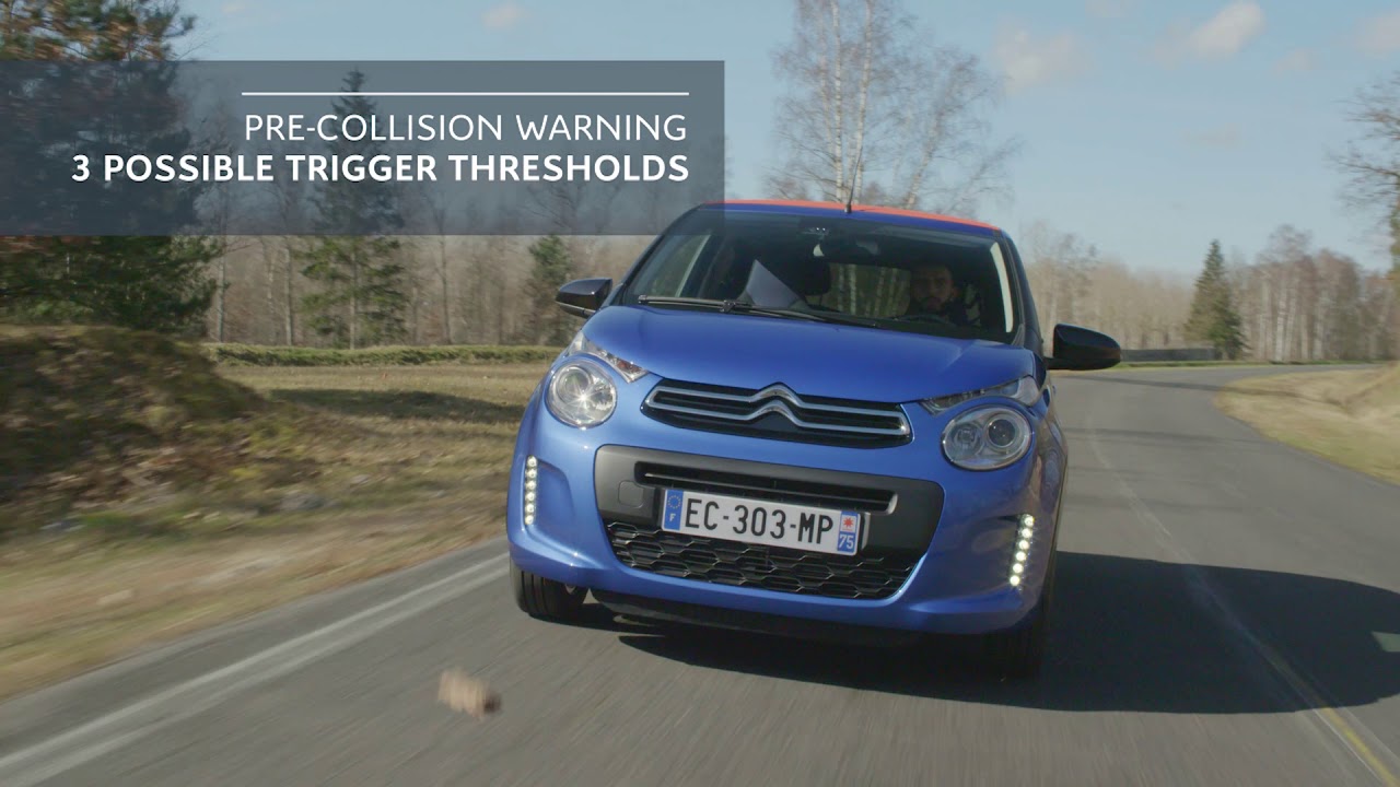Citro&euml;n C1 &ndash; Instruksjonsvideo: Active City Brake