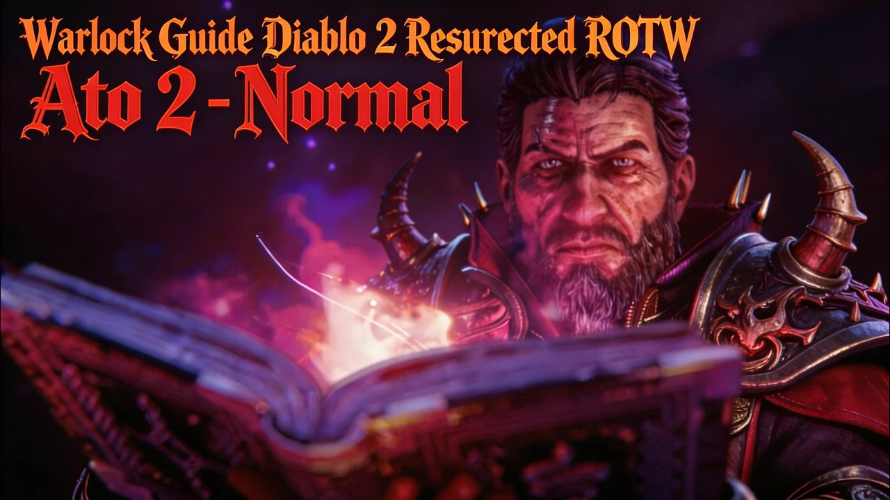 Guia explicativo, passo a passo do Warlock! Ato 2 - Normal!