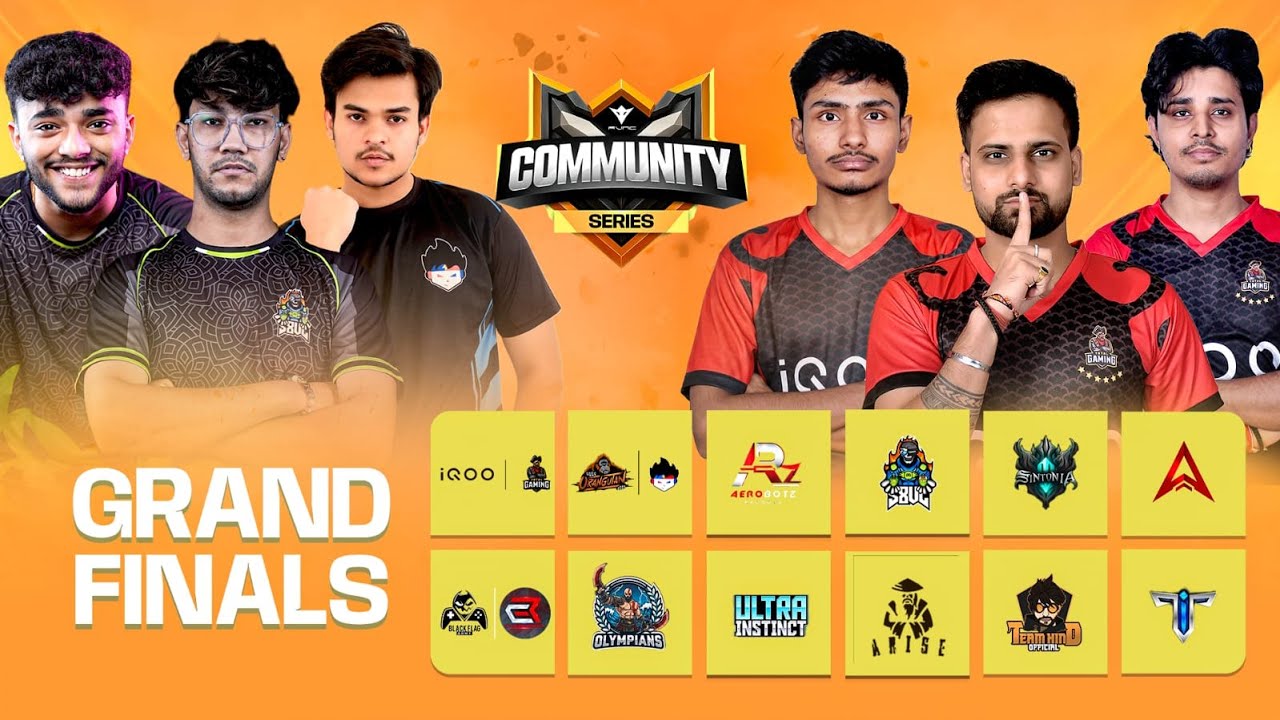 COMMUNITY SERIES | GRAND FINAL D1 | FT. @TotalGaming093 @TwoSideGamersYT  @GAMINGWITHPAHADI