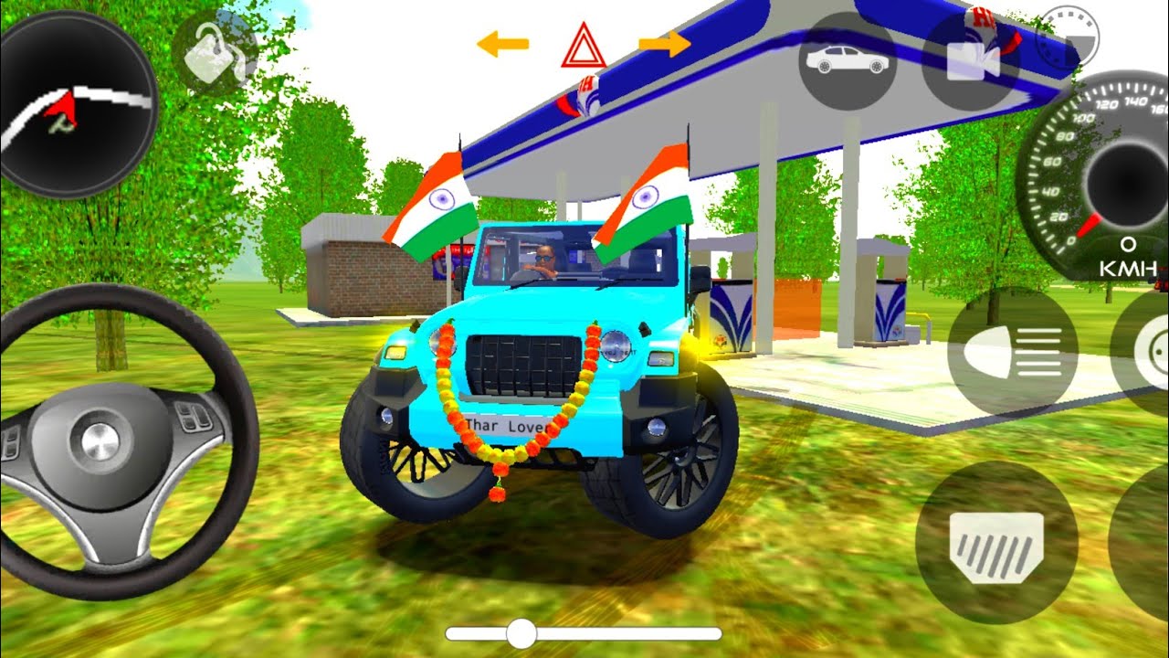Modified-Mahindra-😡Thar_Driving_ Challange Indian Car (Gadi Wala Game)Car Game Android Gameplay#2026