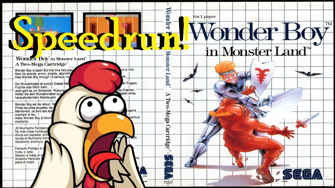 Wonder boy 2 100% speedrun, glitchless - Time 26:41