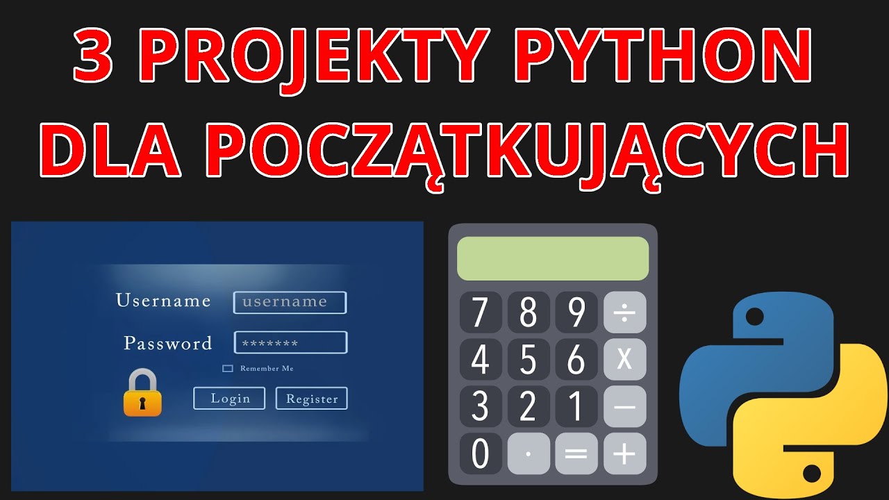 3 projekty Python napisane w 3 minuty