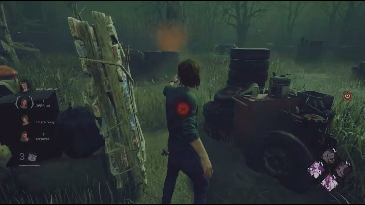 Dead by Daylight_ tunnel Huntress