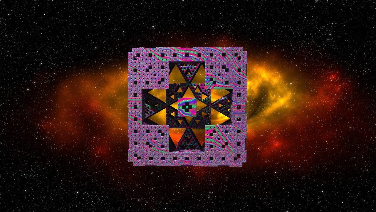 Menger fractal - Koacervado