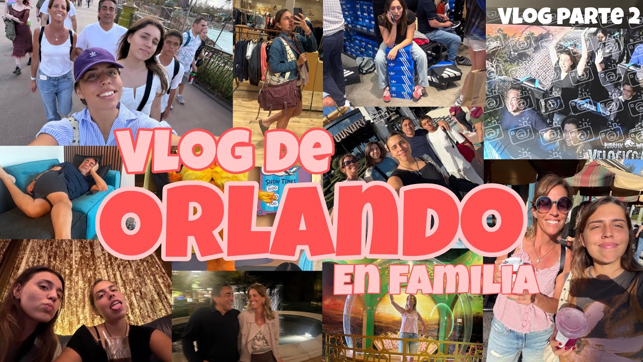 Vlog de ORLANDO! (Parques de Universal, shopping y navidad!) Parte 2 del viaje en familia! 