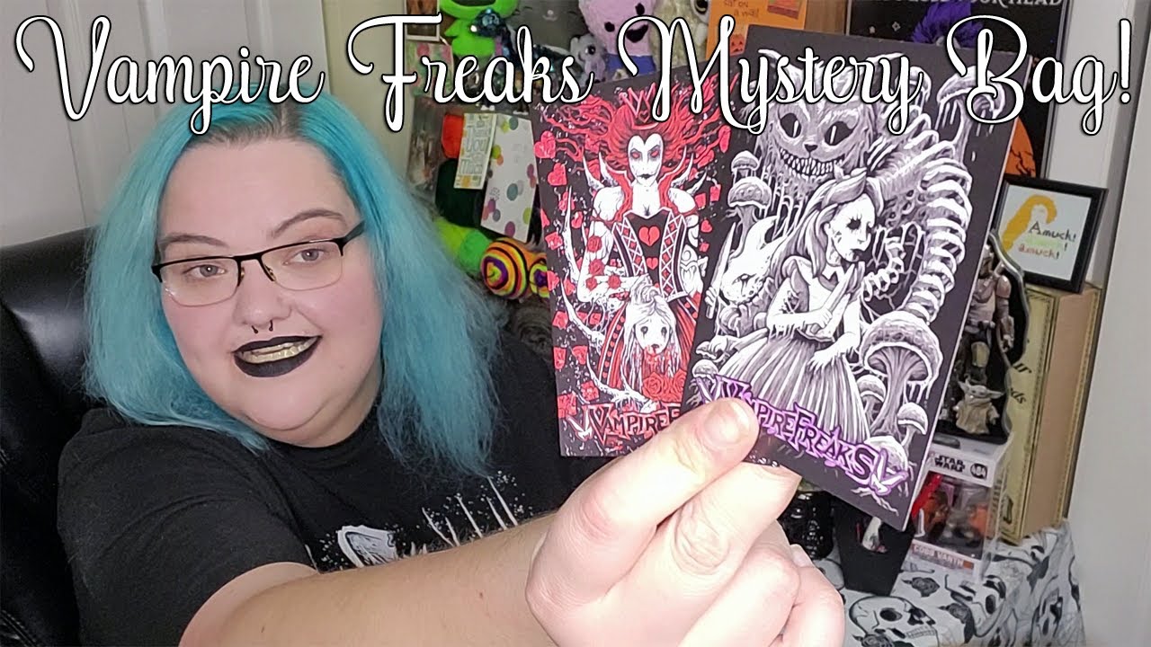 Vampire Freaks Mystery Bag for July! - Amethyst Craftworks