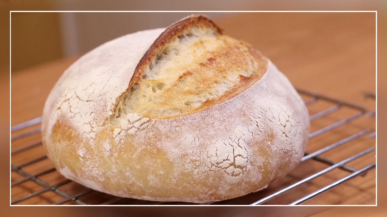 🍞 Pan CASERO Sin AMASAR Receta FÁCIL