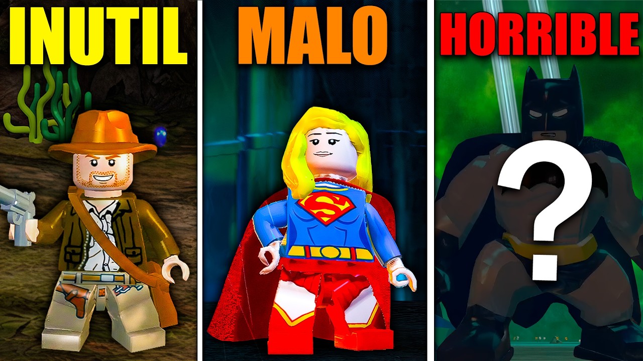 ¿Cual es el PEOR Personaje en Cada Juego de LEGO?