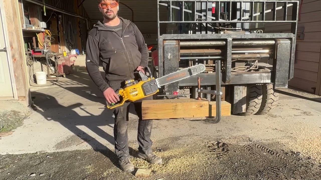 Is it worth converting your DeWalt 60v DCCS677 to a standard 3/8 pitch chain