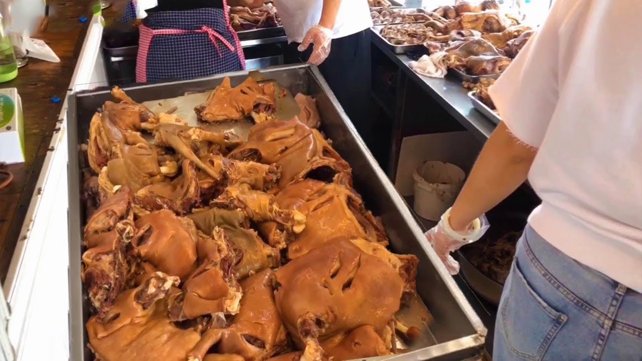 1000 pounds of dog meat every day, 