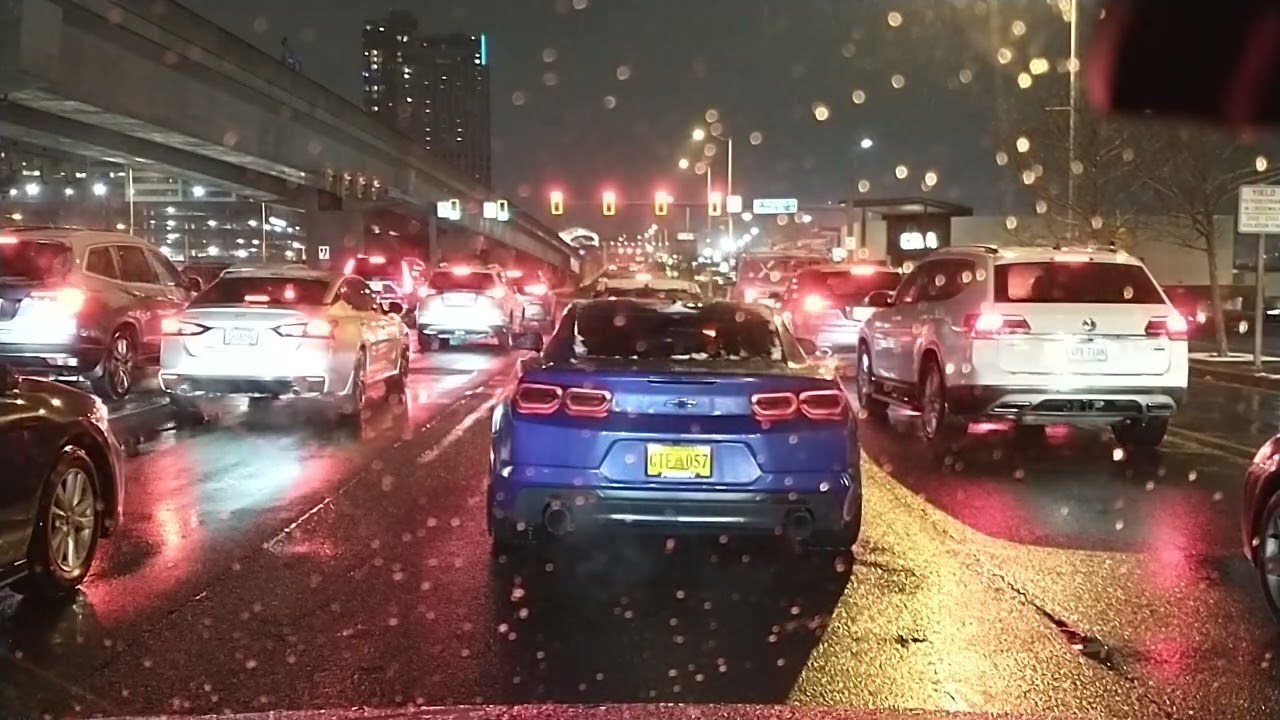 Rt 7 to Tysons at Night | Rainy 8PM Commute