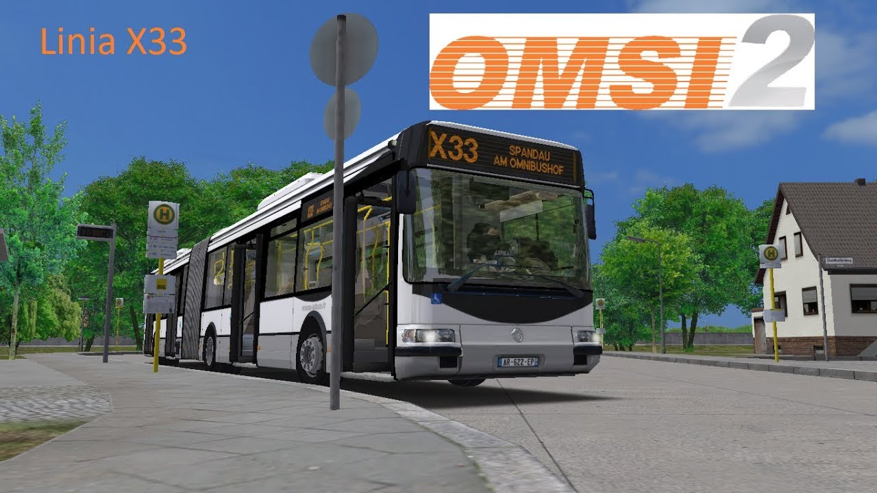 OMSI 2 New Berlin Spandau Map 2.2.2 Linia X33 Irisbus Agora L E3