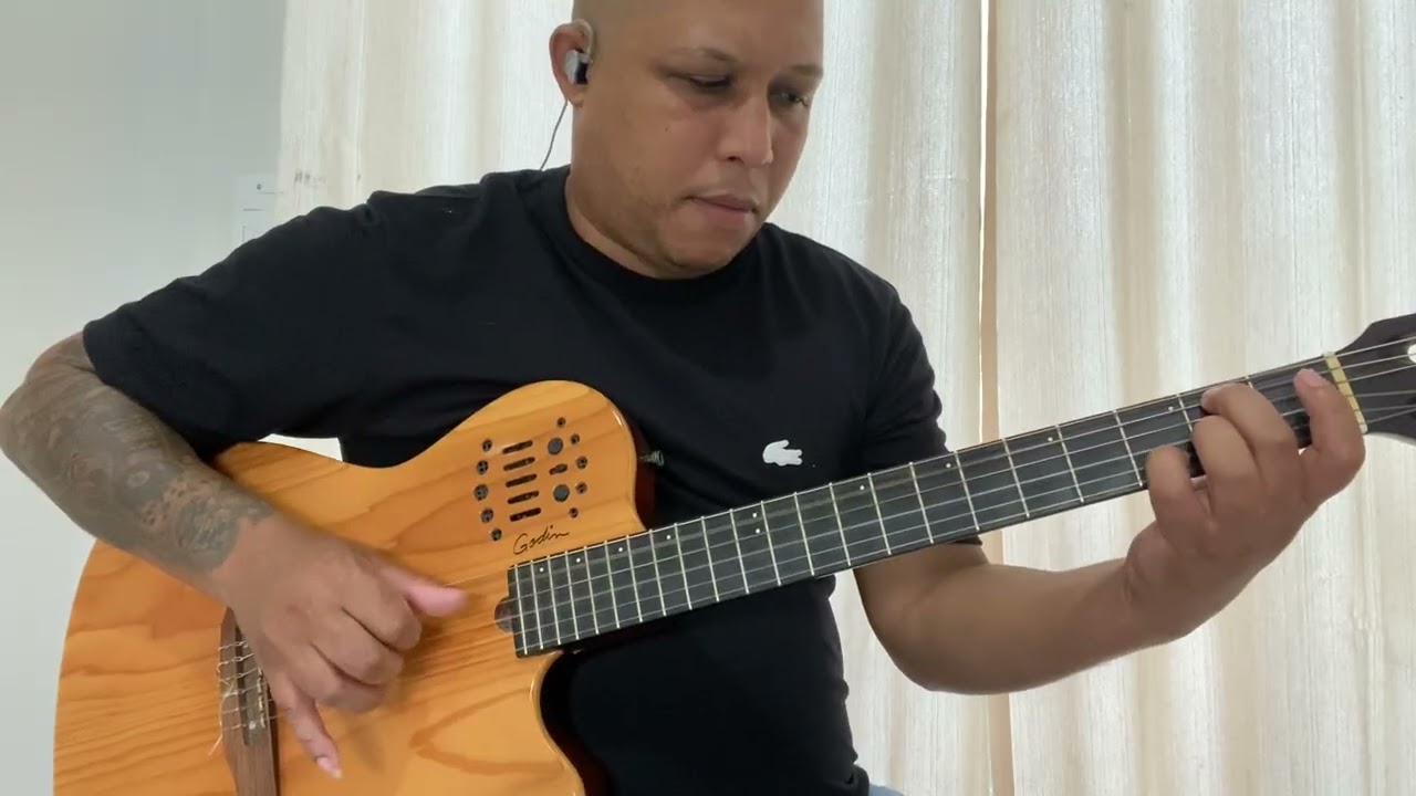 Arlindo Cruz  a sós no violão 