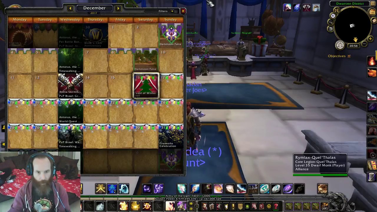 WoW Gold Stream - Winter Veil is upon us