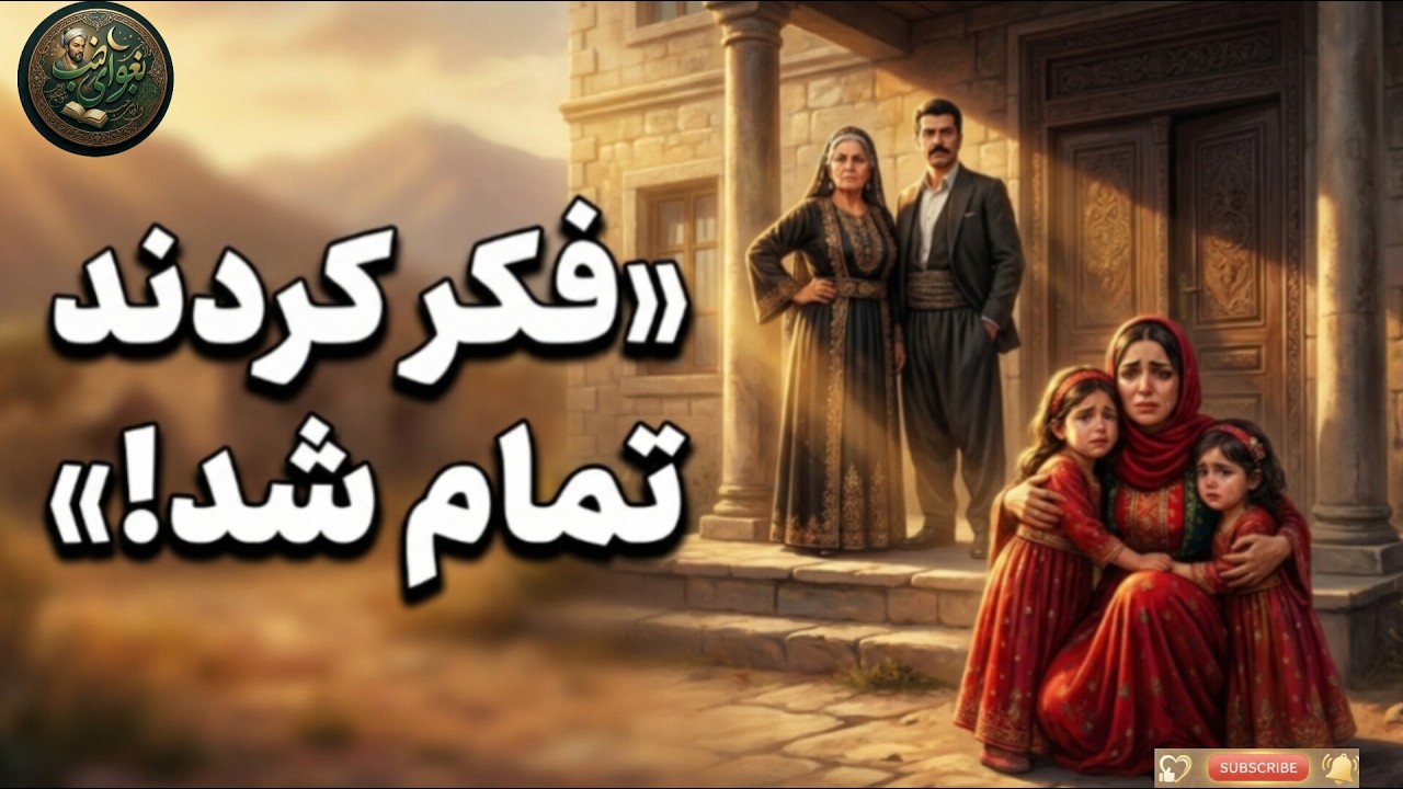 «او را با دو دخترش از خانه بیرون کردند🥺… اماسال‌ها بعد چه اتفاقی افتاد❗🤔