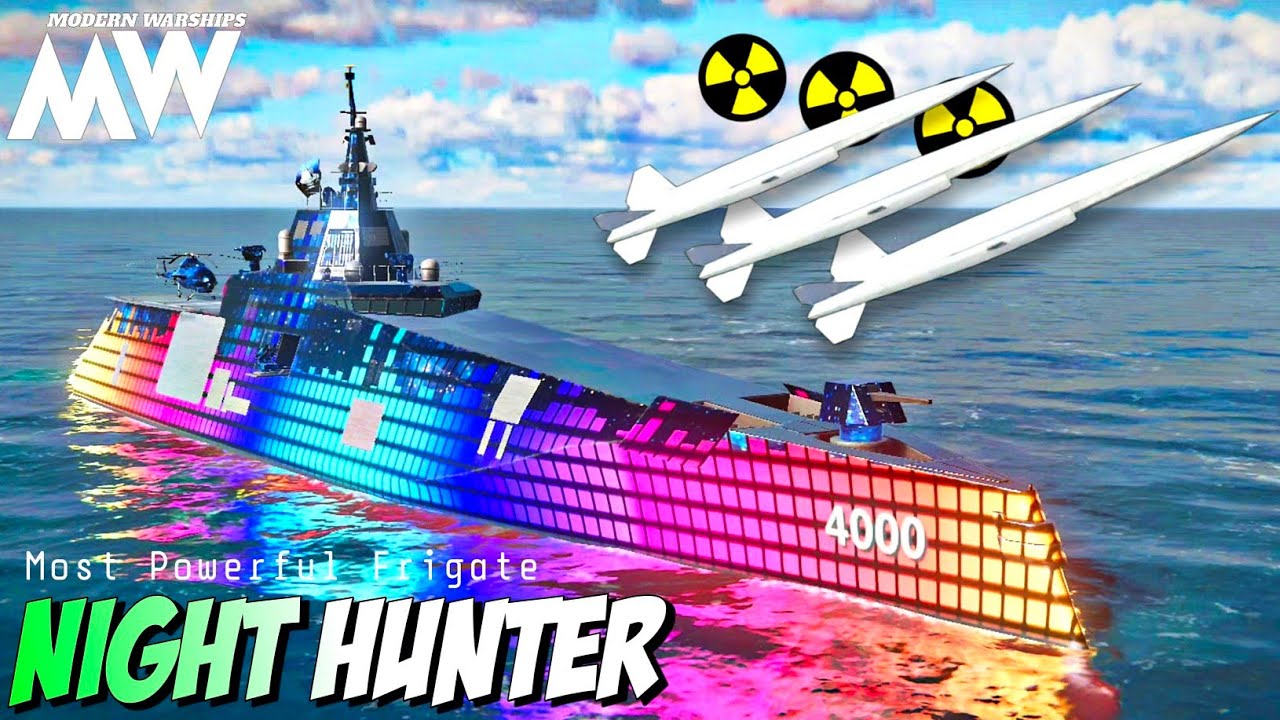 Most Powerful Frigate In Modern Warships! SMART 4K - Full Nuke☢️