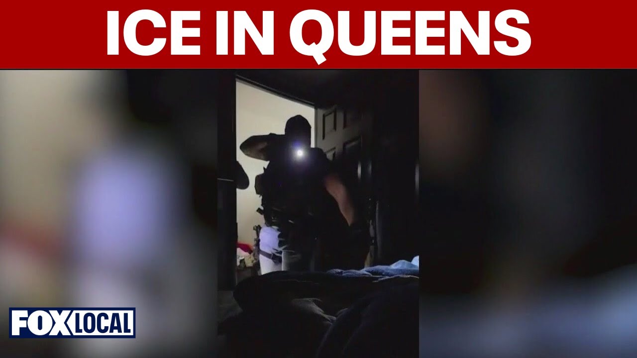 ICE agents storm Queens home with guns drawn
