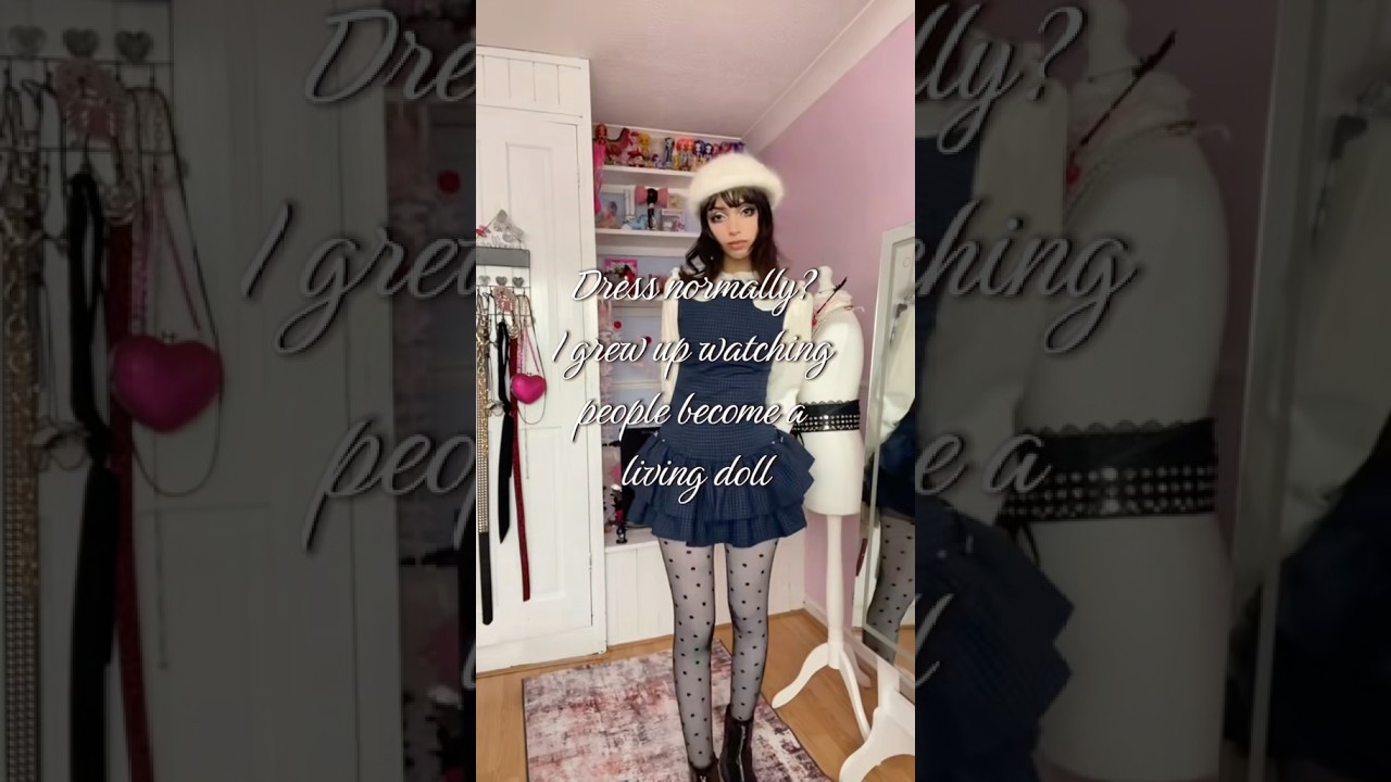 Just a living doll🤍 