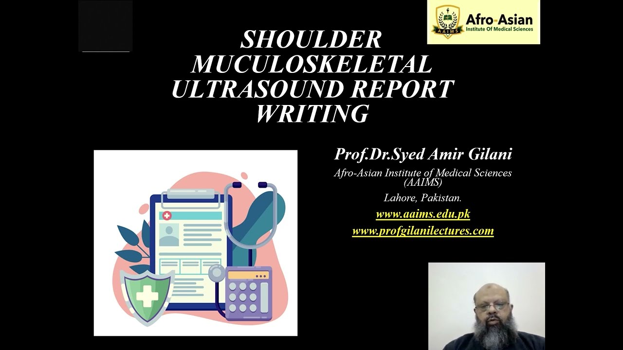 SHOULDER MUSCULOSKELETAL ULTRASOUND REPORT WRITING|@afroasianims