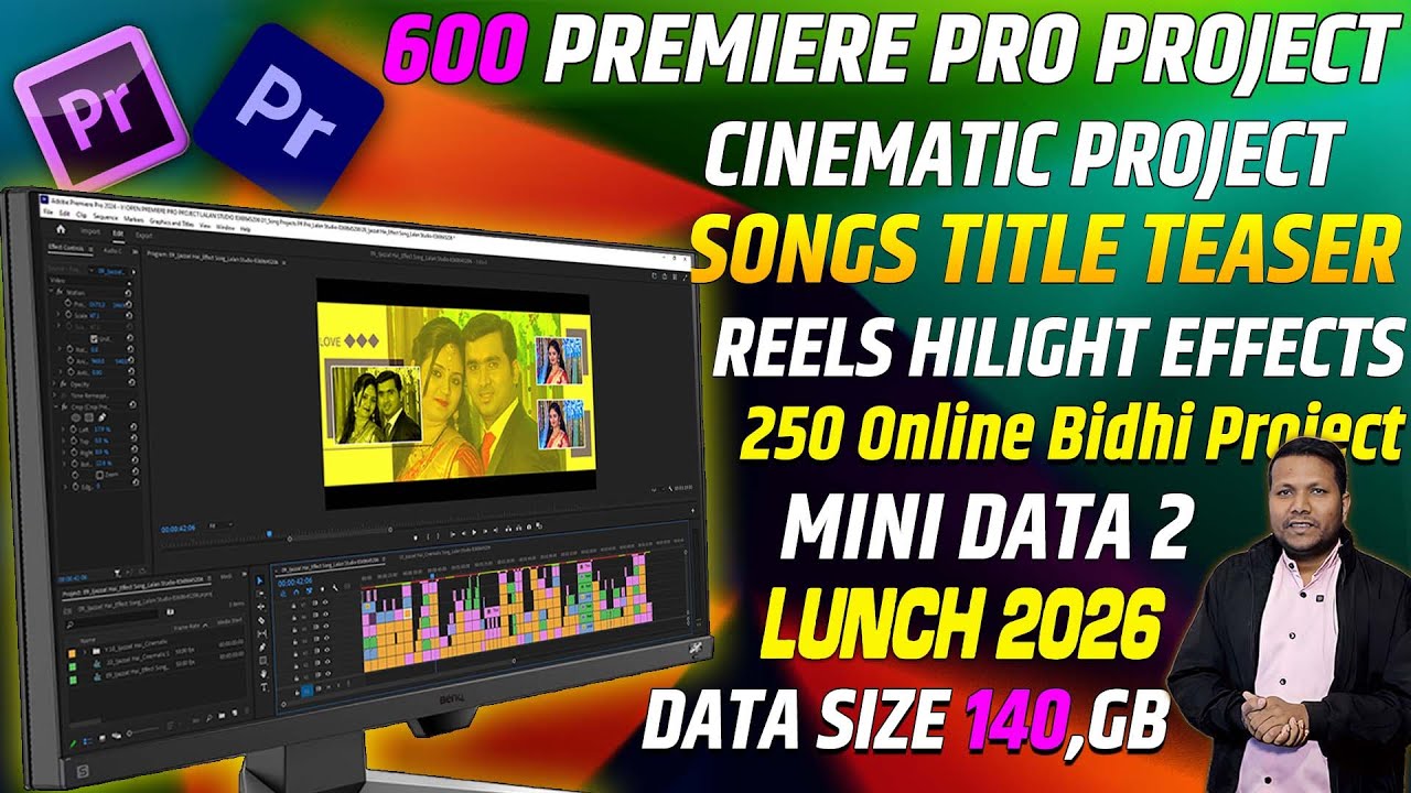 PREMIERE PROJECT 2026 | SONGS TEASER TITLE HIGHLIGHT WEDDING VIDHI PROJECT | 600+PREMIERE PROJECT