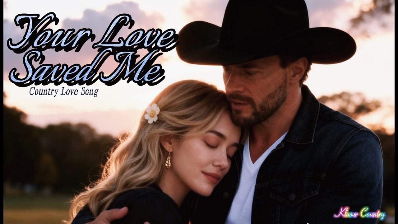YOUR LOVE SAVED ME (Female Vocal) | country love song | klaser country  | official lyric video