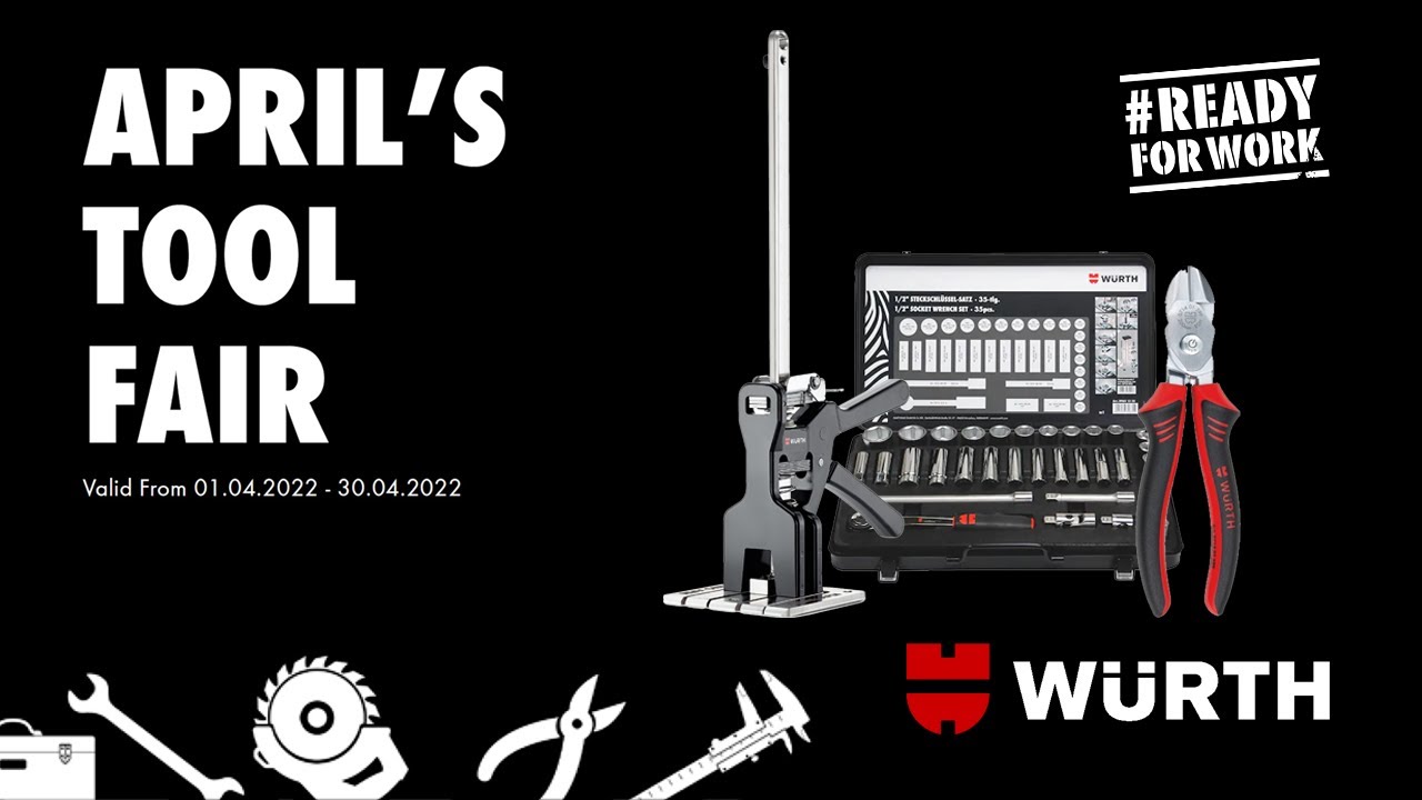 W&uuml;rth UK's April Discounts!