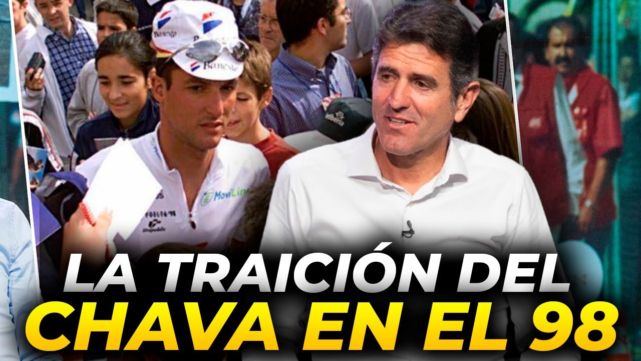 ABRAHAM OLANO y la POL&Eacute;MICA 'TRAICI&Oacute;N' del CHAVA JIM&Eacute;NEZ en la VUELTA que gan&oacute; en 1998