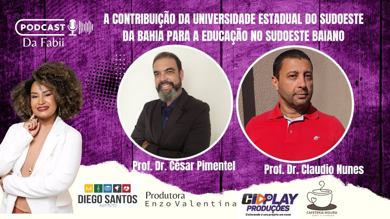 🎧 ATENÇÃO!!! Segunda-feira (13/10), às 19h, tem episódio novo do Podcast da Fabii! 🌟