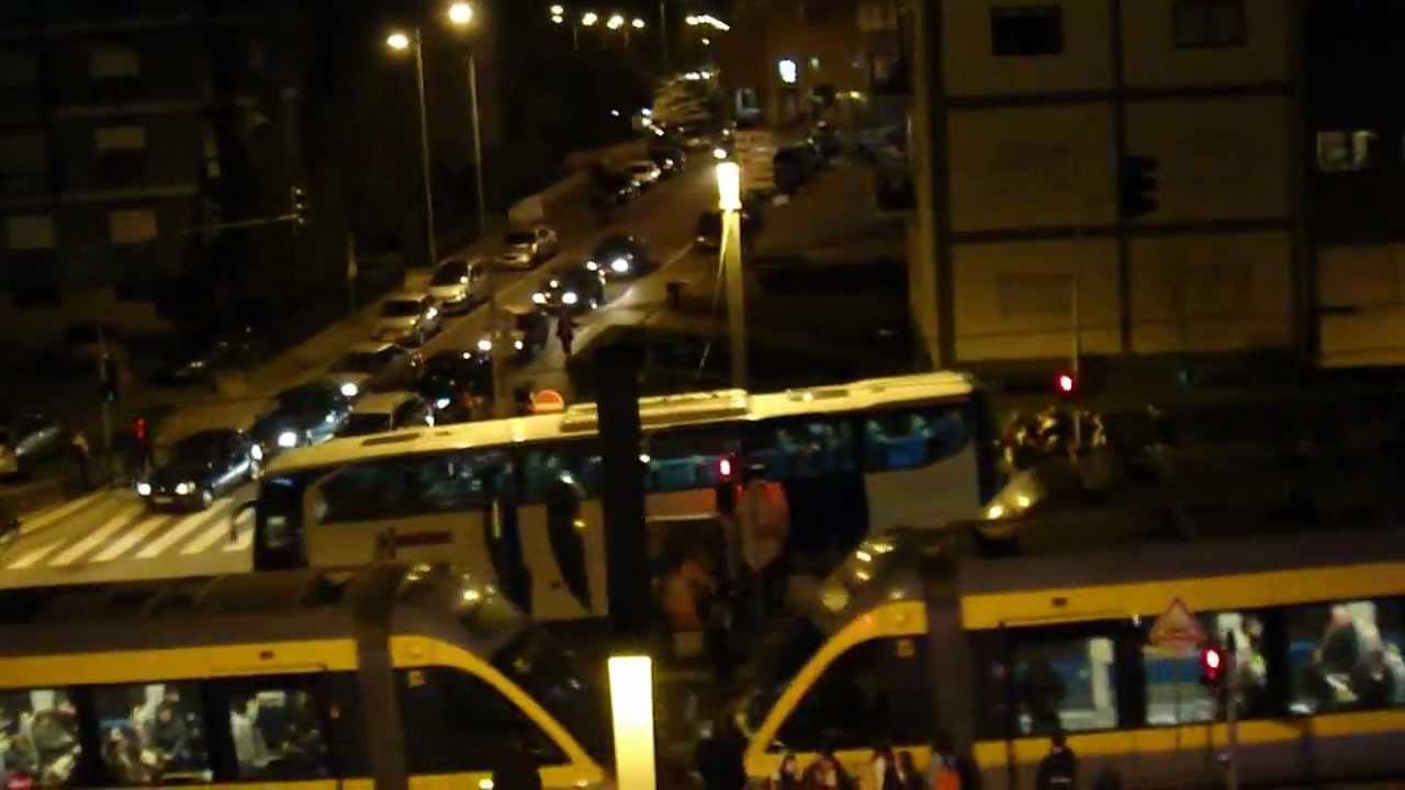 Acidente no Metro em Gaia