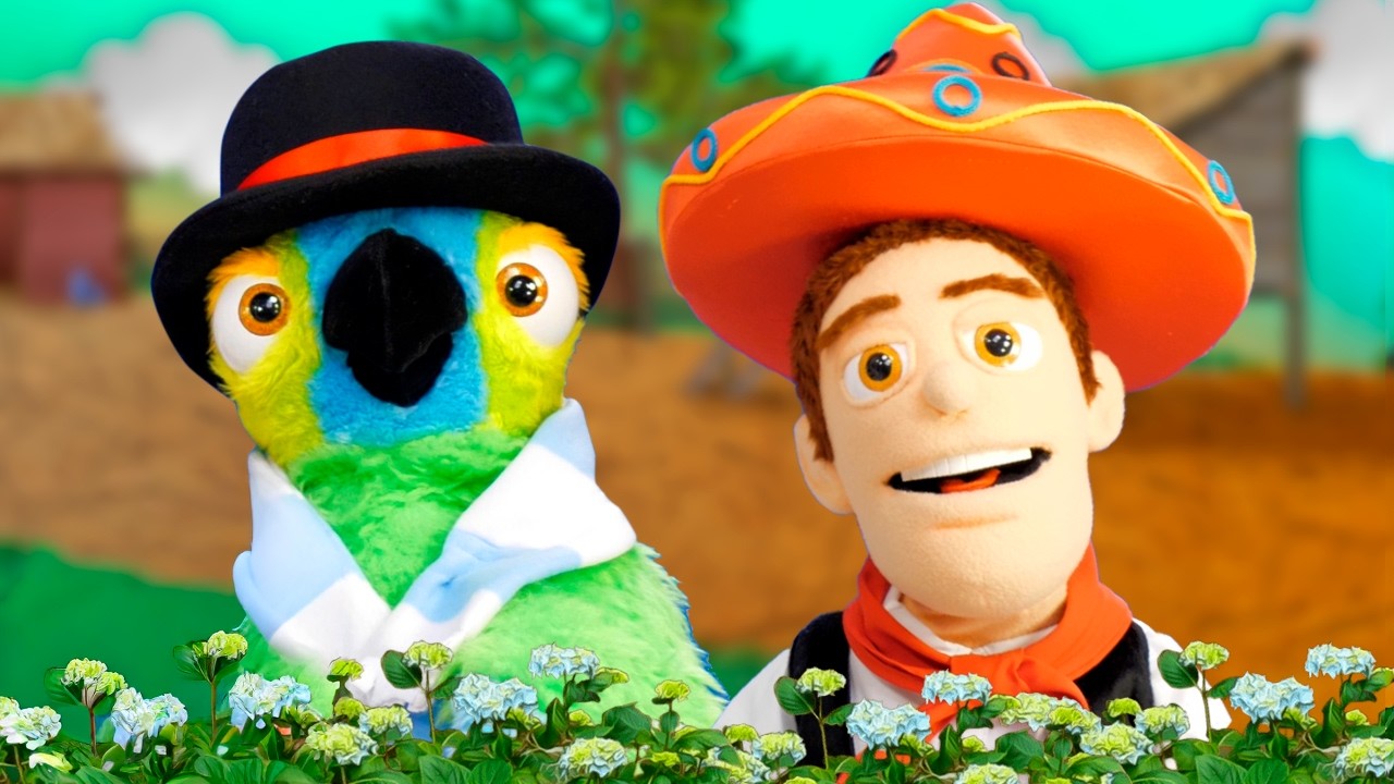 Les Marionnettes de la Ferme | ALLONS JOUER À LA FERME 🧸 Vidéos pour enfants
