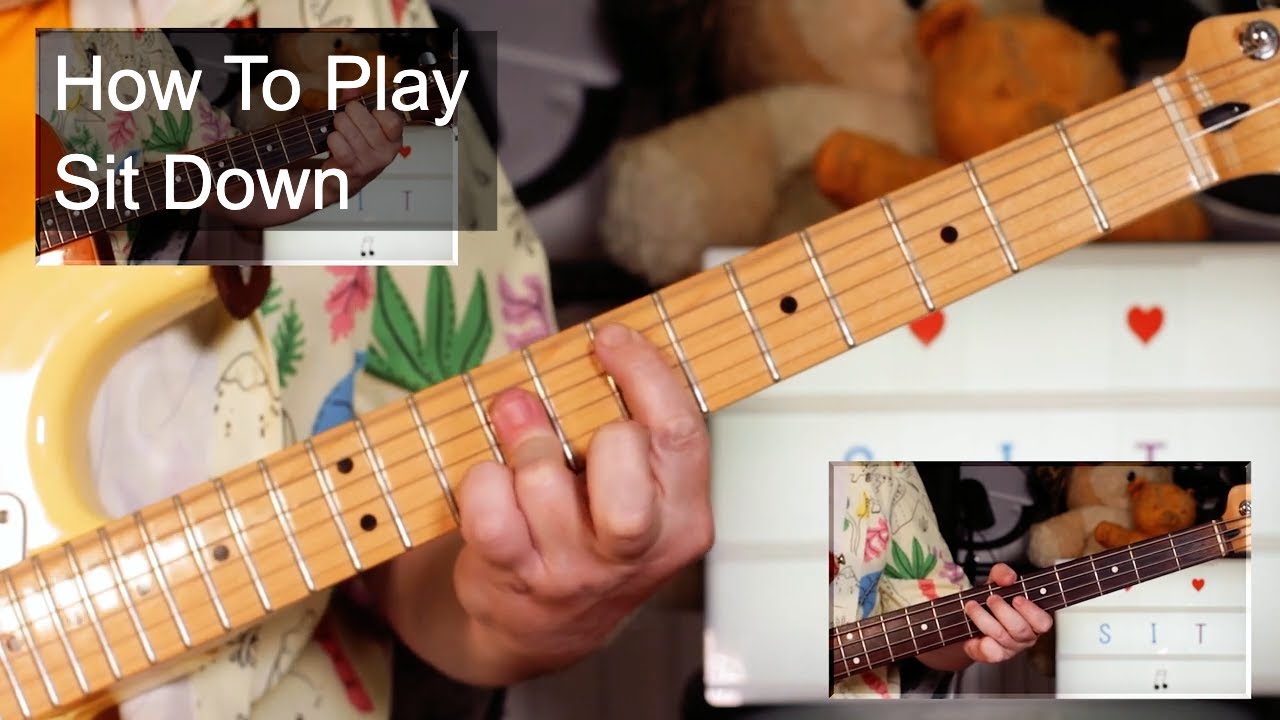 'Sit Down' James Guitar & Bass Lesson