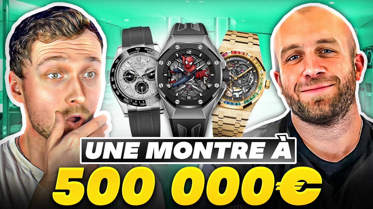 L’ABERRANTE collection de montres de GMK !