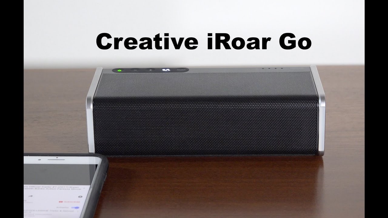Creative iRoar Go Bluetooth Speaker - Sound Test