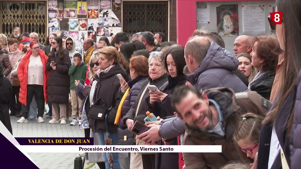 PROCESIÓN DEL ENCUENTRO | Valencia de Don Juan (18-4-25)