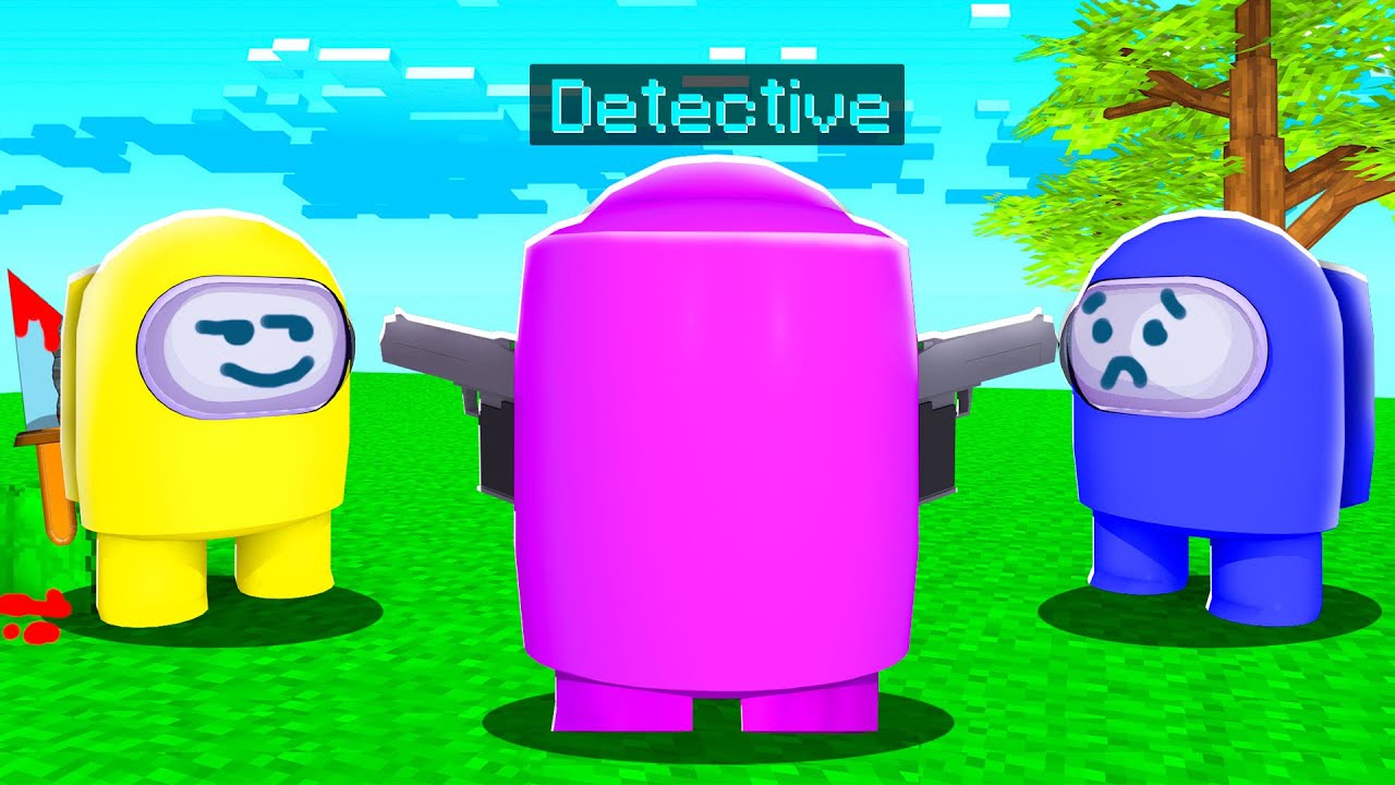 Soy el DETECTIVE en AMONG US en ROBLOX 😂 ¿Descubriré al IMPOSTOR entre los COMPAS?