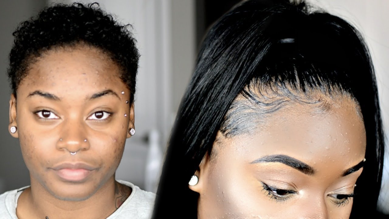 Short Hair Transformation #4 | SUPER EASY Back to School Hairstyle on twa | Weave Ponytail