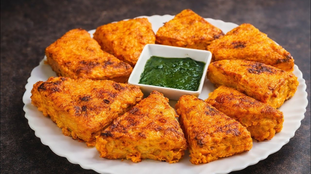  “Street Style Bread Pakoda at Home 😍” “Wait Till the Crunch 😳🔥”