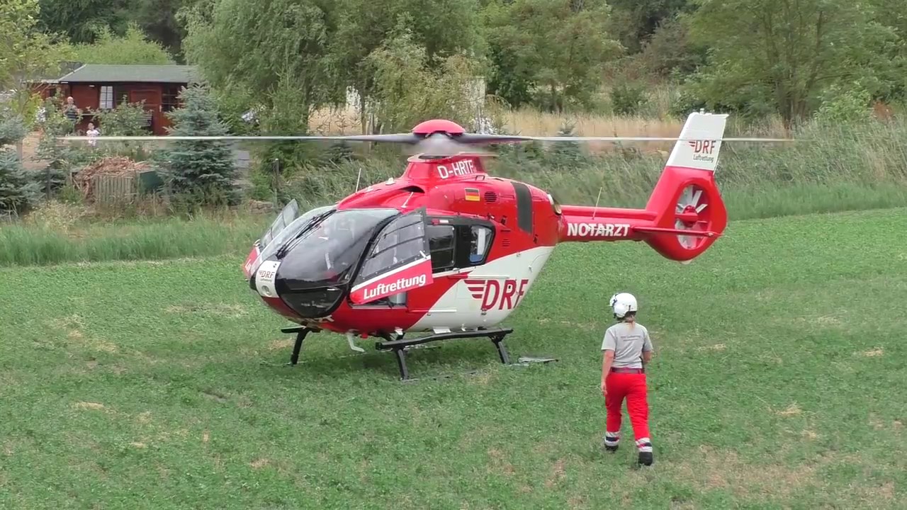 [Erstfilmung] Christoph Halle Start mit D-HRTF in Langenbogen
