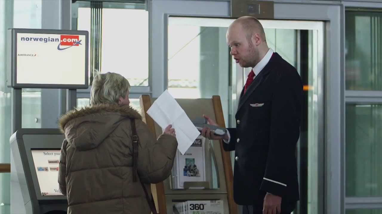 Norwegian med skjult kamera: Har ikke annen bagasje (NO)