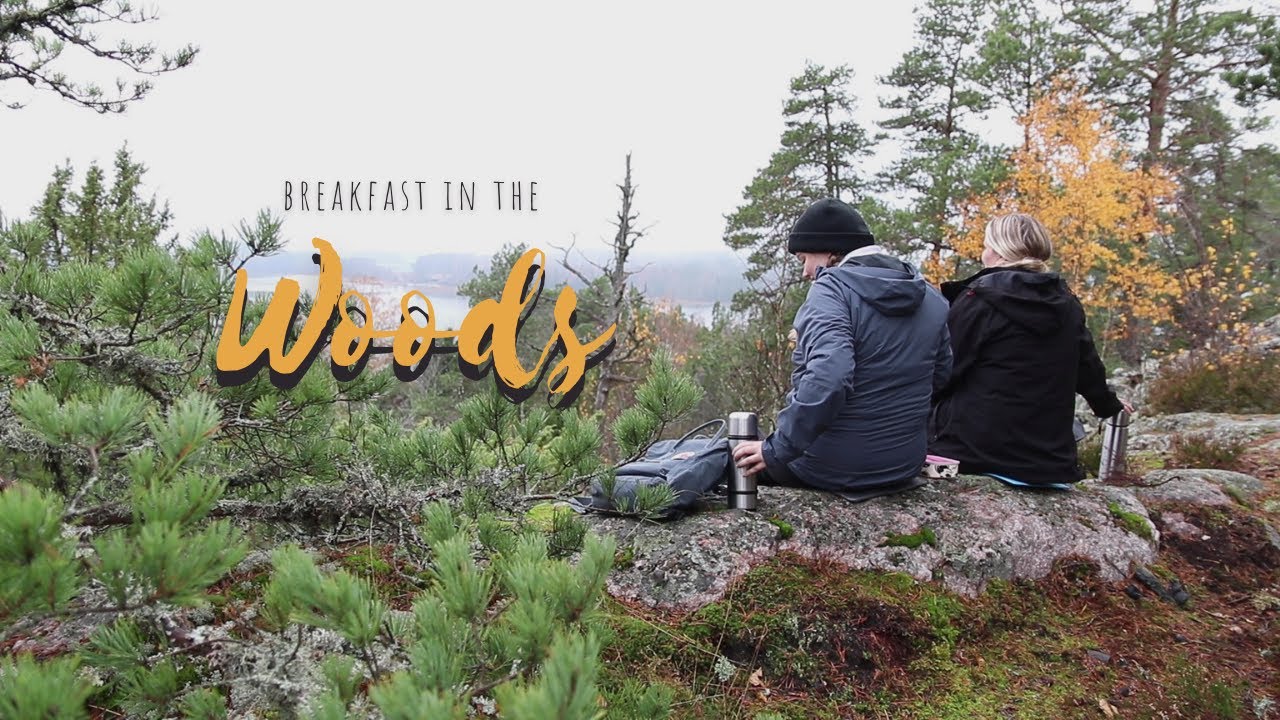 Our breakfast in the woods | Hiking in Finland, Perni&ouml;