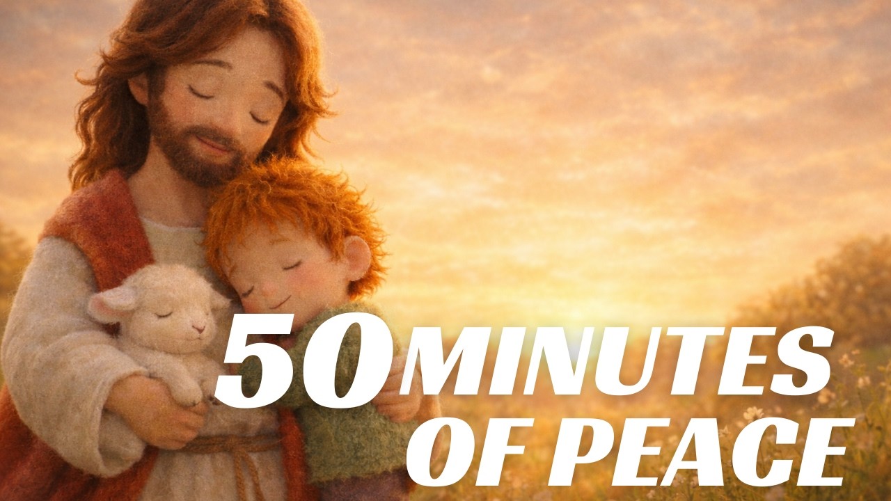 50 MINS Kids Worship Songs 🙏 Peaceful Christian Music for Faith, Hope & Prayer