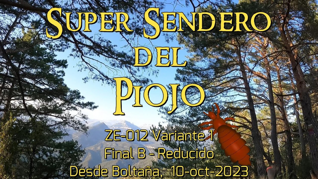 ZE-012 1-Br, El Super Sendero del Piojo - Enduro en Zona Zero Pirineos